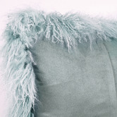 Brooklyn and Bella Snowflake Delbee Sheepskin Lumbar Cushion