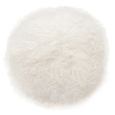 Brooklyn and Bella Delbee Round Sheepskin Cushion