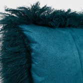 Brooklyn and Bella Delbee Square Sheepskin Cushion