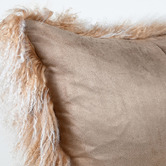 Brooklyn and Bella Snowflake Olivia Square Cushion