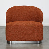 Brooklyn and Bella Brick Eognagh Boucle Accent Chair
