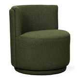 Brooklyn and Bella Claire Upholstered Swivel Chair