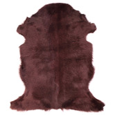 Brooklyn and Bella Amgalan Goat Hide Throw