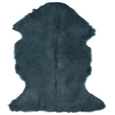 Brooklyn and Bella Amgalan Goat Hide Throw