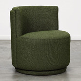 Brooklyn and Bella Claire Upholstered Swivel Chair
