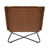 Brooklyn and Bella Roman Cowhide Leather Chair