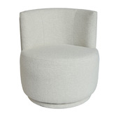 Brooklyn and Bella Claire Upholstered Swivel Chair