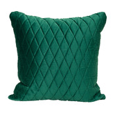 Brooklyn and Bella Ivy Green Coco Velvet Cushion