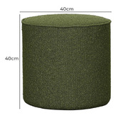 Brooklyn and Bella Naya Upholstered Ottoman