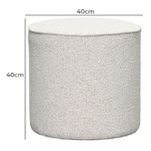 Brooklyn and Bella Naya Upholstered Ottoman