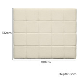Brooklyn and Bella Cream Boucle Chloe Bedhead