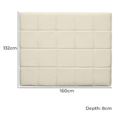 Brooklyn and Bella Cream Boucle Chloe Bedhead