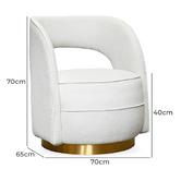 Brooklyn and Bella Emilia Upholstered Accent Chair