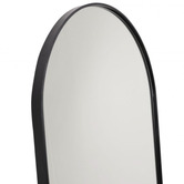 Brooklyn and Bella Ludlow Oval Steel Wall Mirror