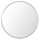 Brooklyn and Bella Ludlow Round Steel Wall Mirror