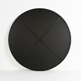 Brooklyn and Bella Ludlow Round Steel Wall Mirror