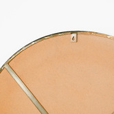Brooklyn and Bella Ludlow Round Steel Wall Mirror
