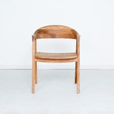 Brooklyn and Bella Akali Teak Wood Outdoor Dining Chair
