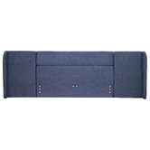 Brooklyn and Bella Aubin Wingback Upholstered King Bedhead