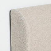 Brooklyn and Bella Oatmeal Aubin Upholstered Bed