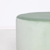 Brooklyn and Bella Large Milan Velvet Ottoman