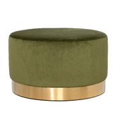 Brooklyn and Bella Visser Velvet Ottoman
