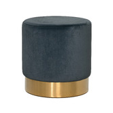 Brooklyn and Bella 45cm Visser Velvet Ottoman