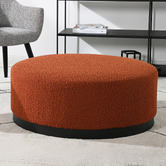 Brooklyn and Bella Simone Boucle Ottoman
