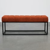 Brooklyn and Bella Milford Corduroy Ottoman Bench