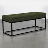 Brooklyn and Bella Milford Upholstered Ottoman Bench