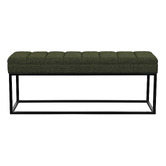Brooklyn and Bella Milford Upholstered Ottoman Bench