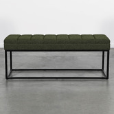Brooklyn and Bella Milford Upholstered Ottoman Bench