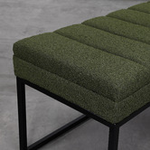 Brooklyn and Bella Milford Upholstered Ottoman Bench