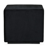 Brooklyn and Bella Fuller Velvet Ottoman