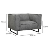 Brooklyn and Bella Winston Upholstered Armchair