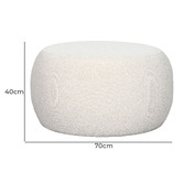 Brooklyn and Bella Cranston Upholstered Ottoman