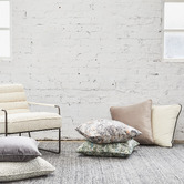 Brooklyn and Bella Roche Square Velvet Cushion