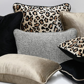 Brooklyn and Bella Roche Square Velvet Cushion
