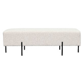 Brooklyn and Bella Delray Upholstered Ottoman Bench