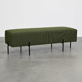 Brooklyn and Bella Delray Upholstered Ottoman Bench