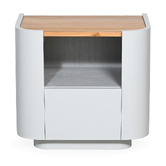 Brooklyn and Bella Luna 1 Drawer Bedside Table