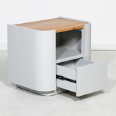 Brooklyn and Bella Luna 1 Drawer Bedside Table