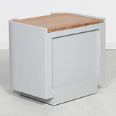 Brooklyn and Bella Luna 1 Drawer Bedside Table