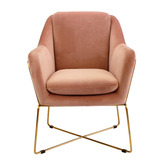 Brooklyn and Bella Dover Velvet Armchair