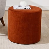 Brooklyn and Bella Aurevia Chenille Ottoman