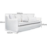 Brooklyn and Bella Hailey 3 Seater Sofa