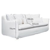 Brooklyn and Bella Hailey 3 Seater Sofa