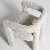 Brooklyn and Bella Oatmeal Simone Upholstered Armchair
