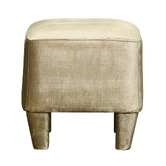 Brooklyn and Bella Liliane Velvet Ottoman