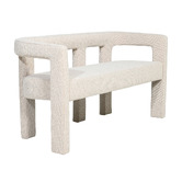 Brooklyn and Bella Oatmeal Simone 2 Seater Sofa